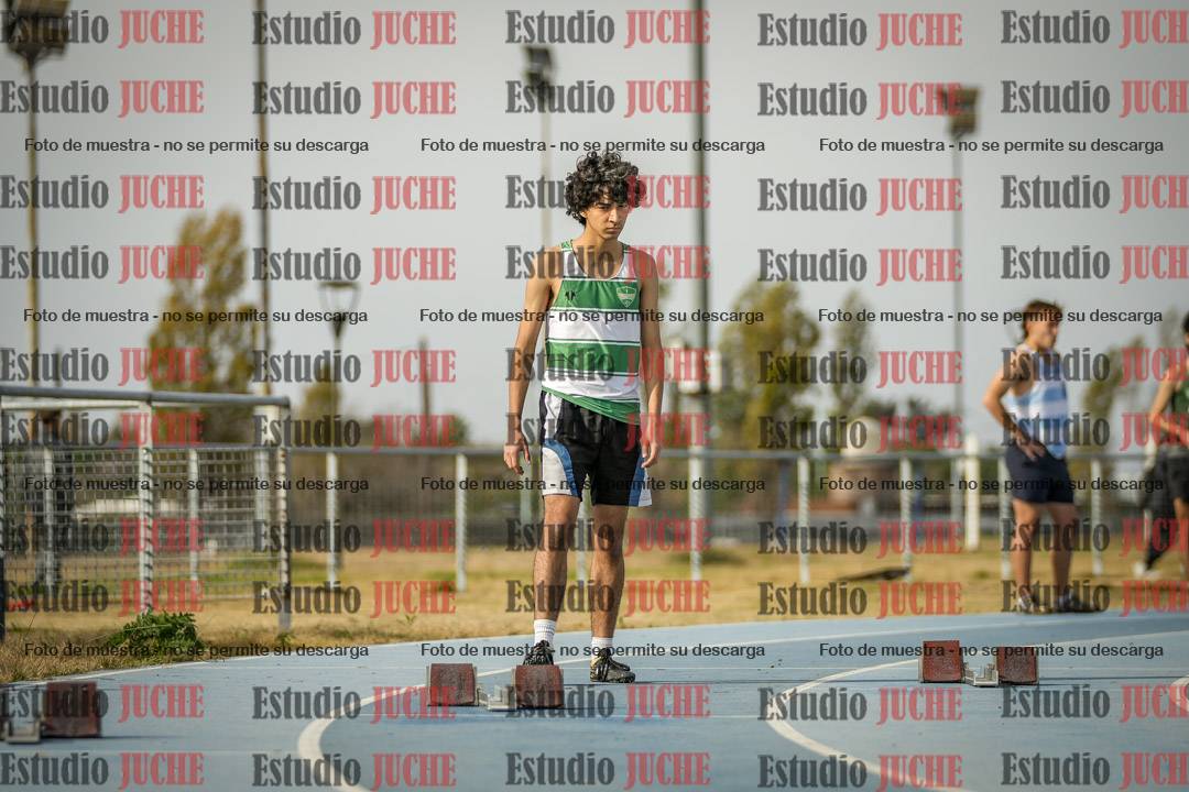 Fotos de los 200 m llanos de varones