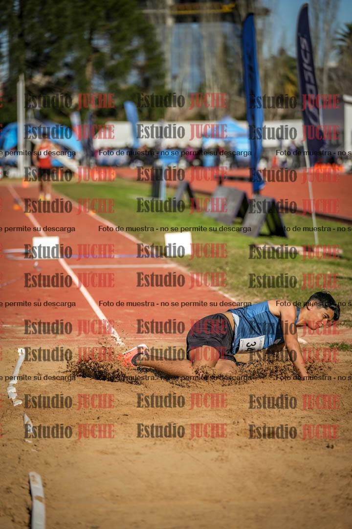 Fotos del salto triple de varones