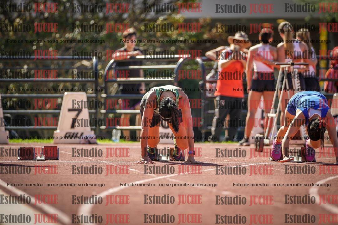Fotos de los 100 m llanos de mujeres