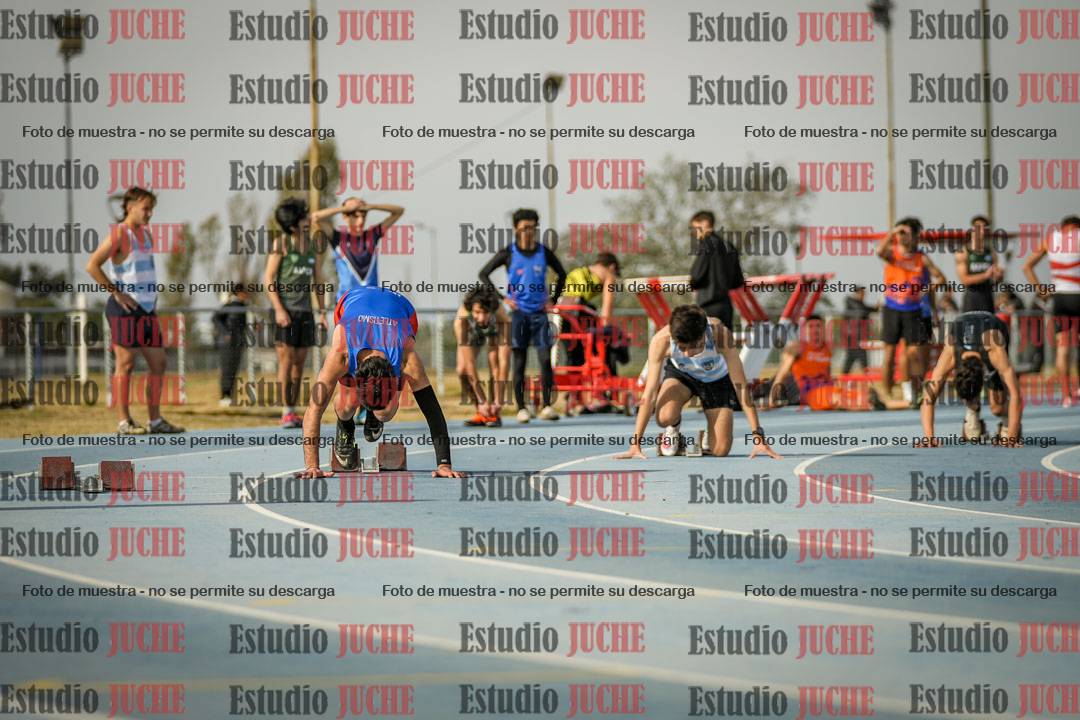 Fotos de los 200 m llanos de varones