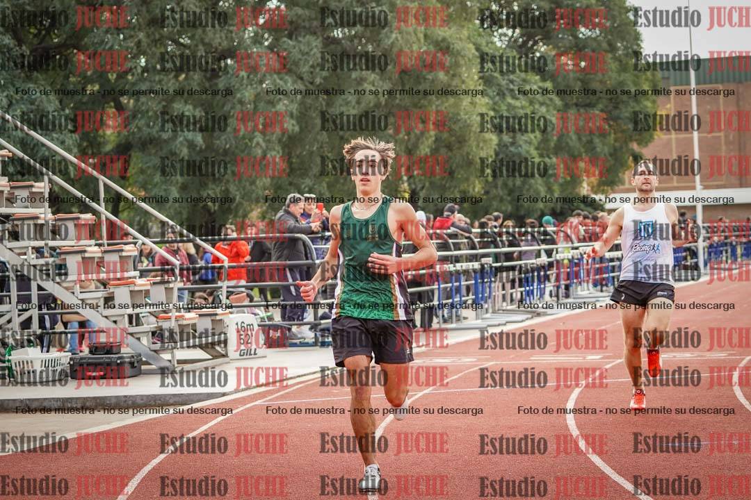Fotos de los 100 m llanos de varones