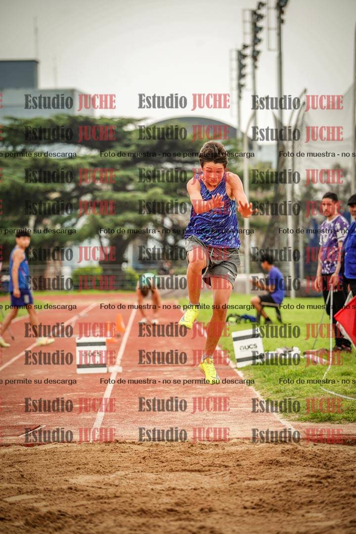 Fotos del salto triple de varones
