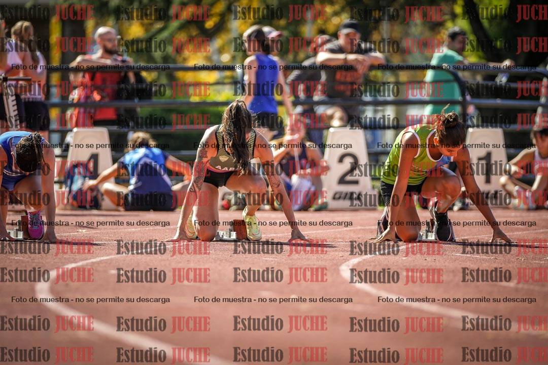 Fotos de los 100 m llanos de mujeres
