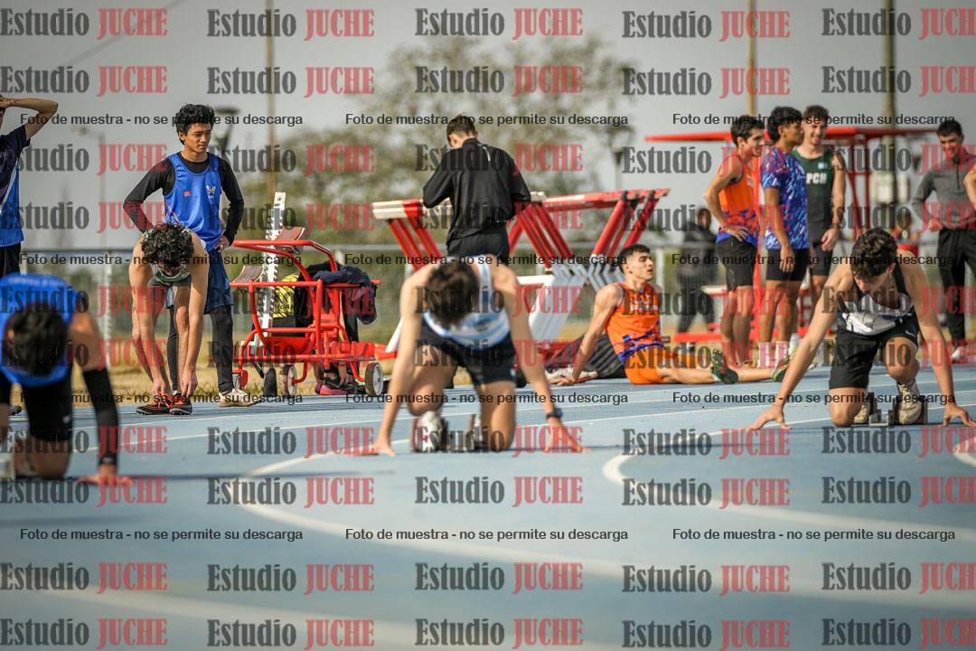 Fotos de los 200 m llanos de varones