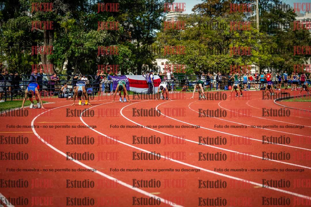 Fotos de los 200 m llanos de varones