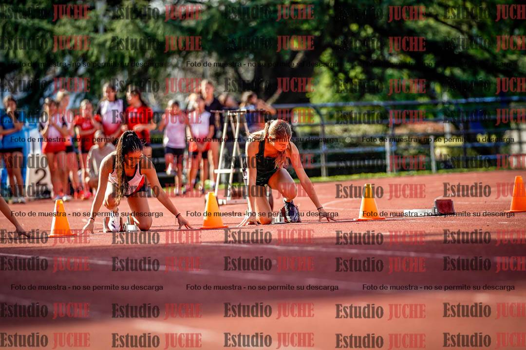 Fotos de los 80 m llanos de mujeres