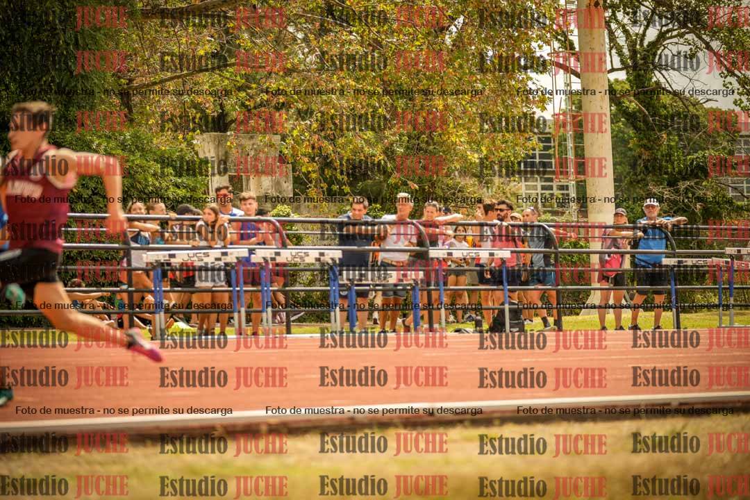 Fotos de los 100 m llanos de varones