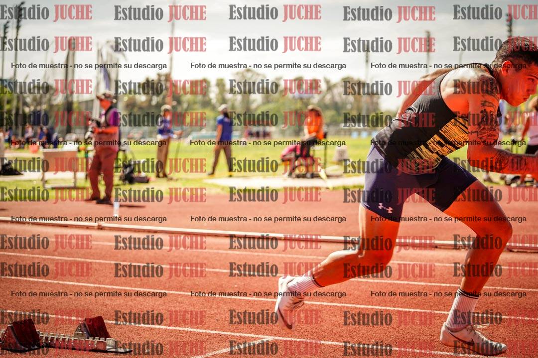 Fotos de los 400 m llanos de varones