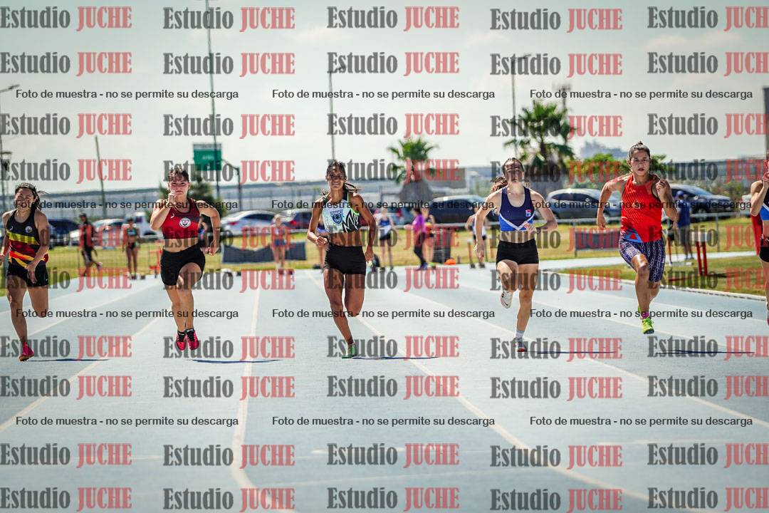 Fotos de los 100 m llanos de mujeres