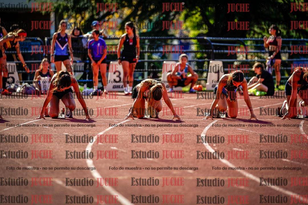 Fotos de los 100 m llanos de mujeres