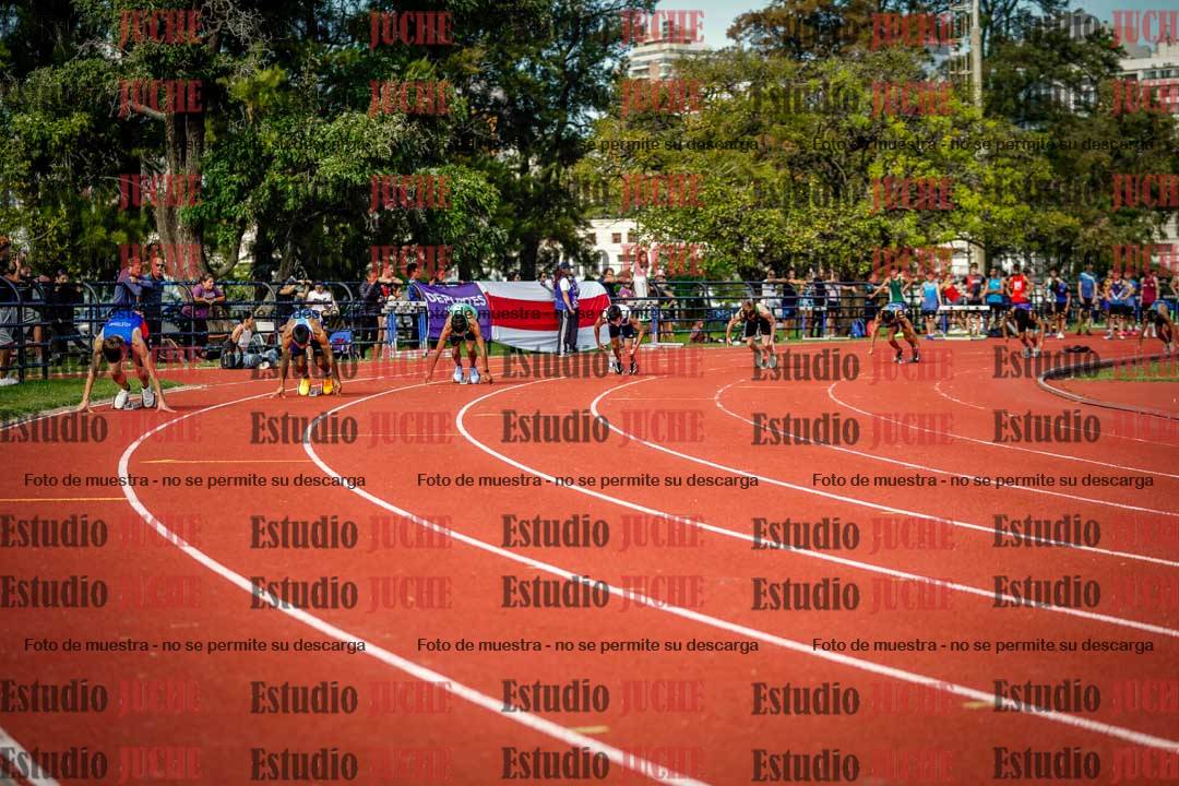 Fotos de los 200 m llanos de varones