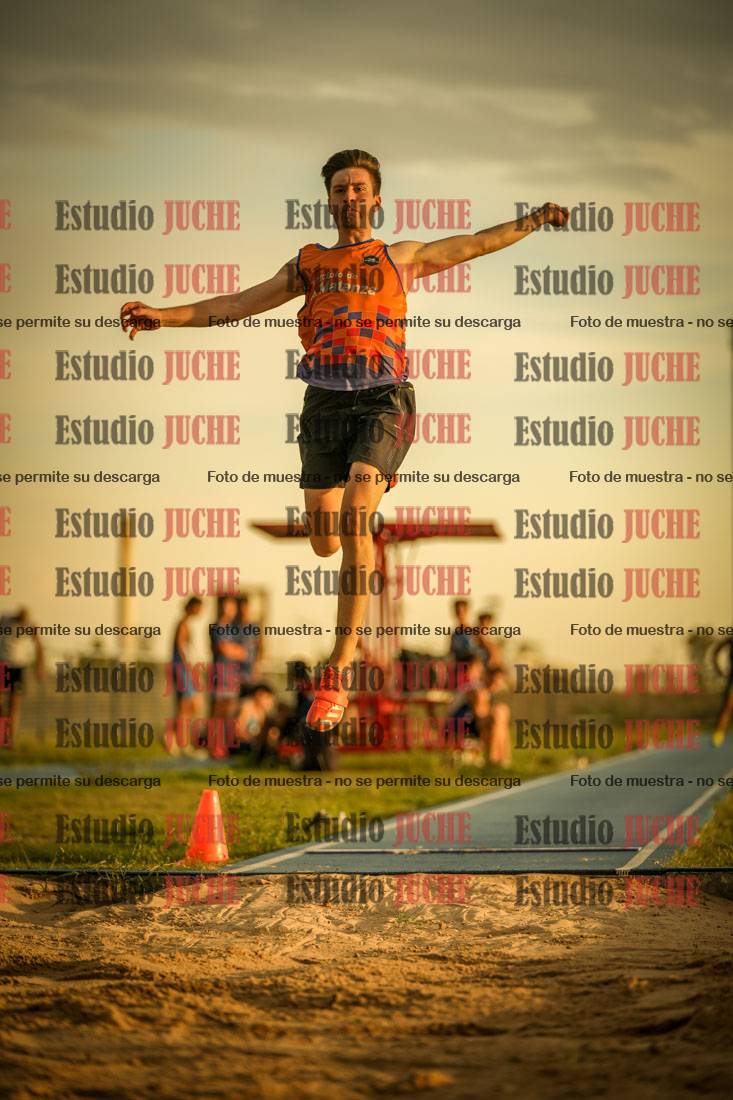 Fotos del salto en largo de varones