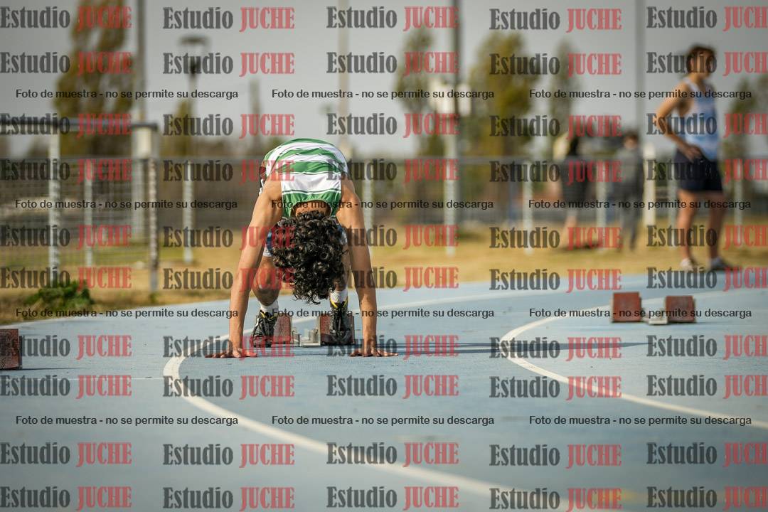 Fotos de los 200 m llanos de varones
