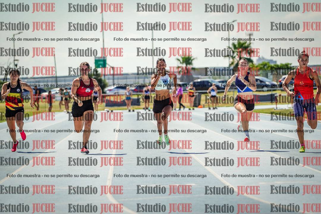 Fotos de los 100 m llanos de mujeres