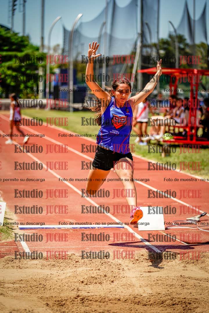 Fotos del salto en largo de mujeres - U14