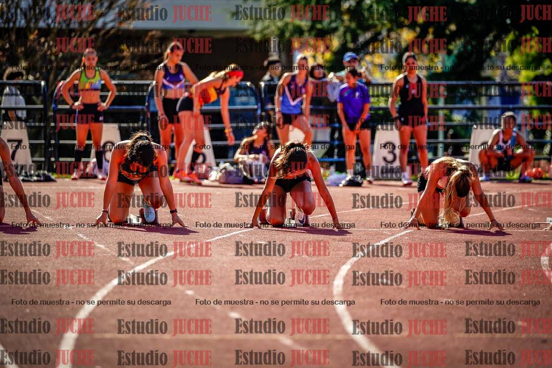 Fotos de los 100 m llanos de mujeres
