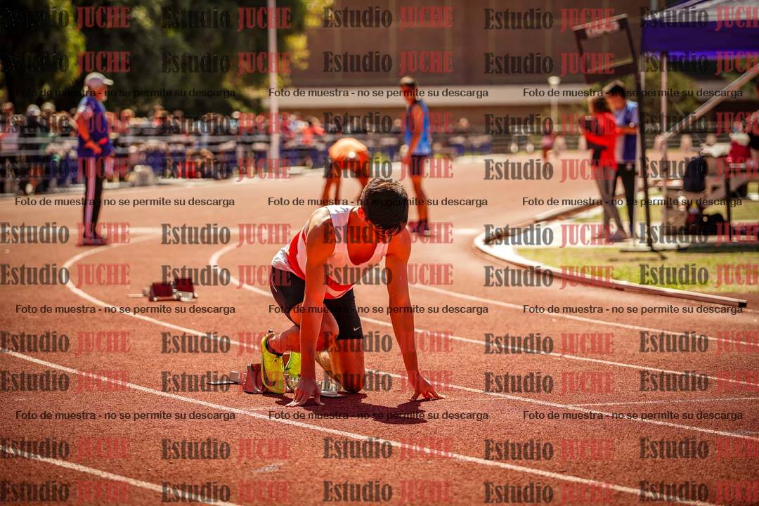 Fotos de los 400 m llanos de varones