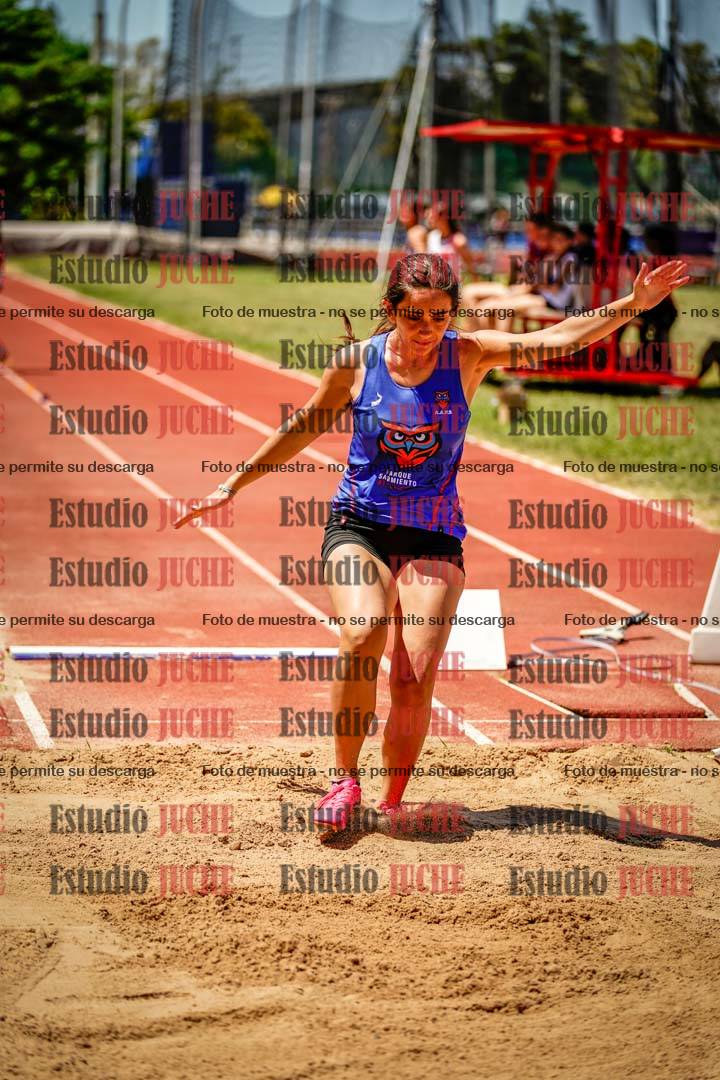 Fotos del salto en largo de mujeres - U14