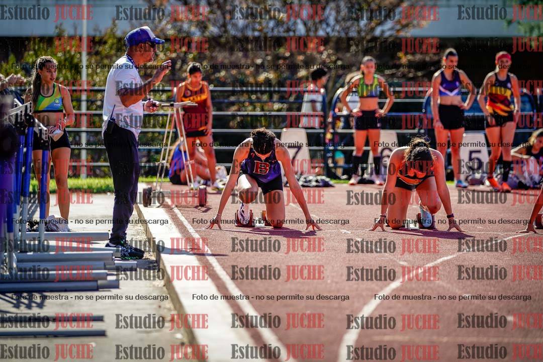 Fotos de los 100 m llanos de mujeres