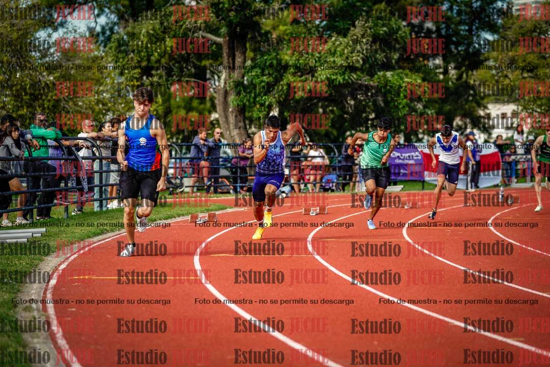 Fotos de los 200 m llanos de varones