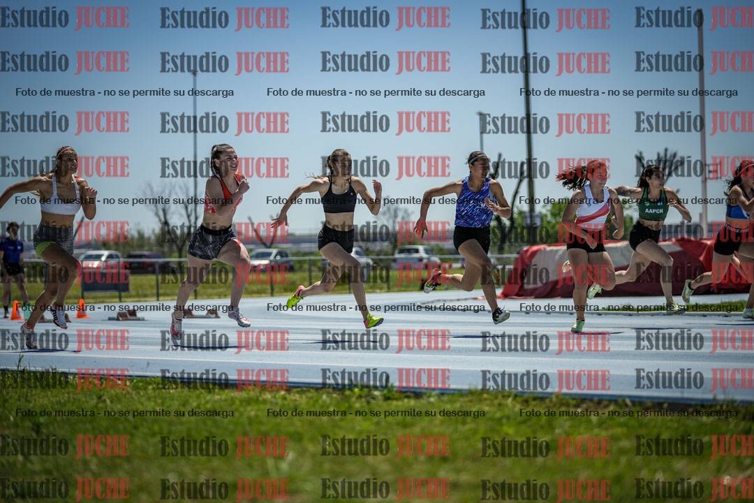 Fotos de los 100 m llanos de mujeres