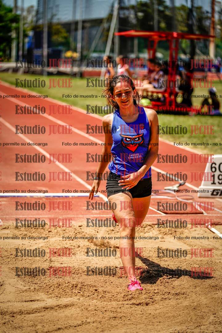 Fotos del salto en largo de mujeres - U14