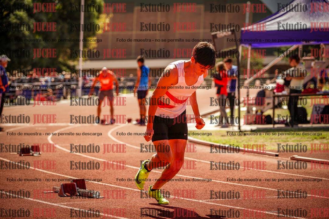 Fotos de los 400 m llanos de varones