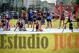 Fotos de los 100 m llanos de varones