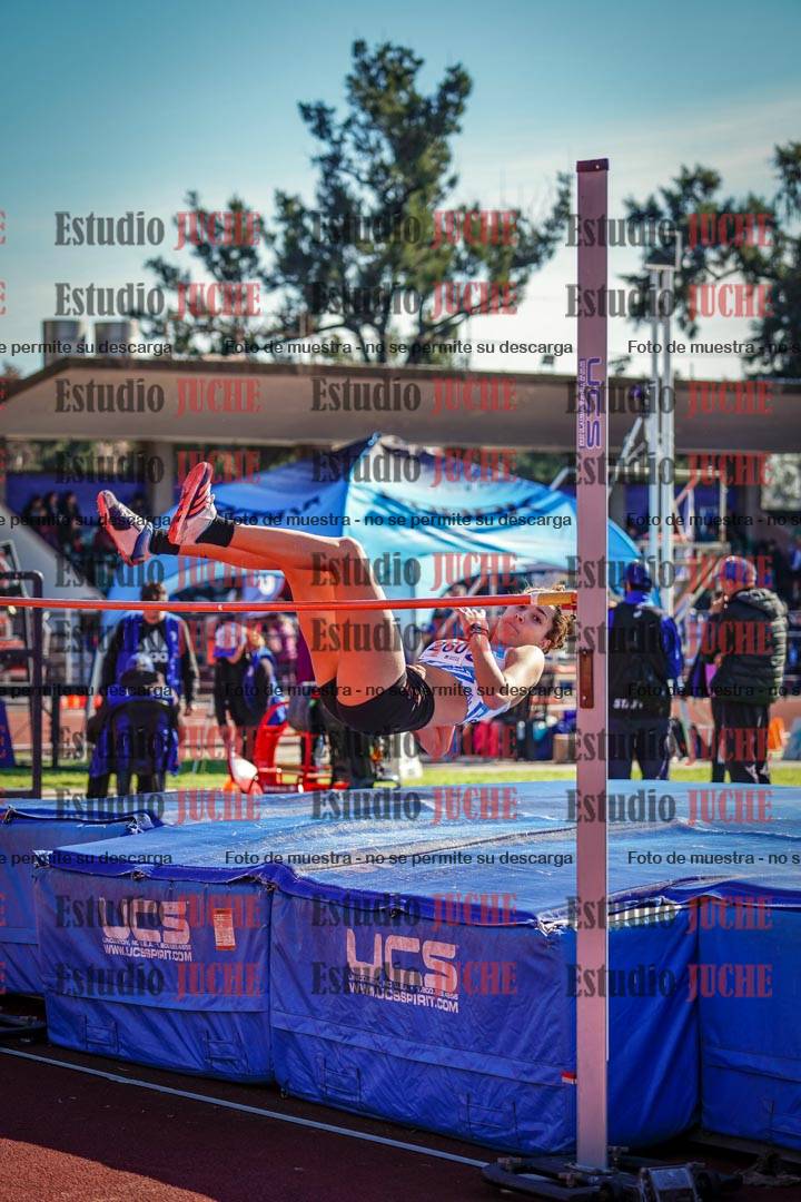 Fotos del salto en alto de mujeres