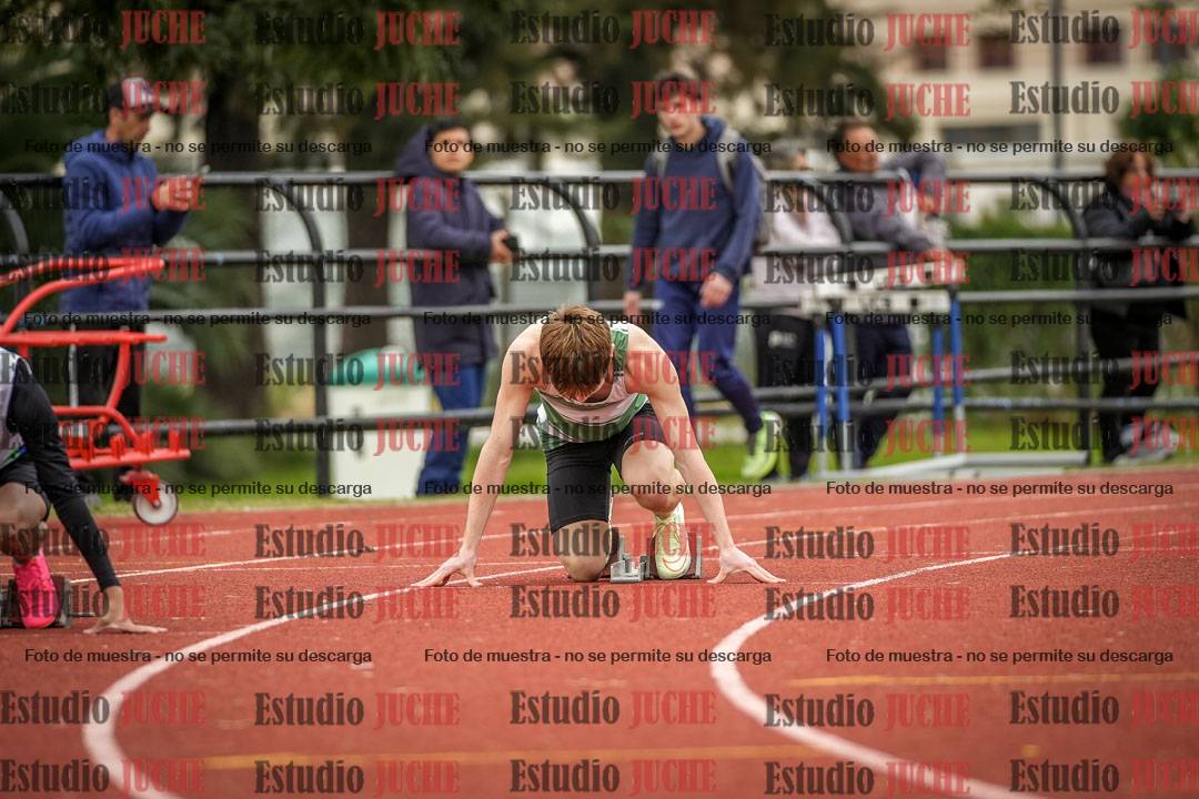 Fotos de los 200 m llanos de varones