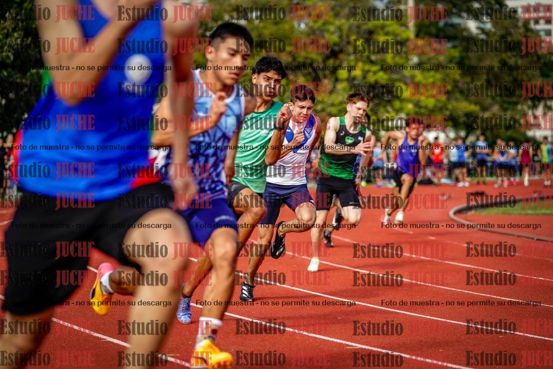 Fotos de los 200 m llanos de varones