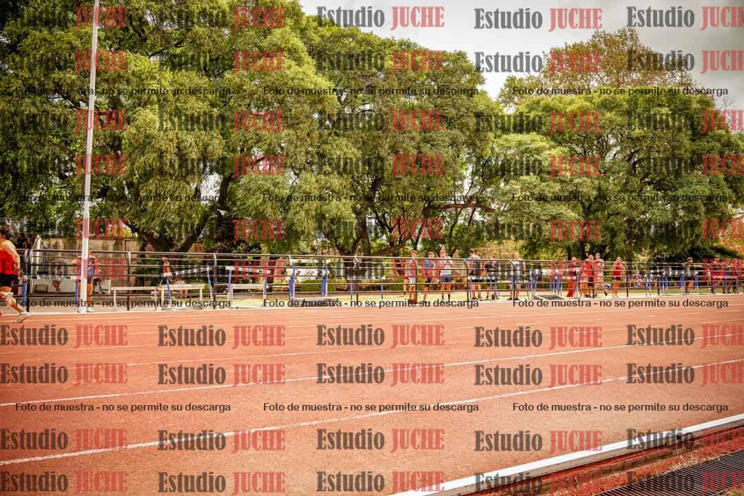 Fotos de los 100 m llanos de varones