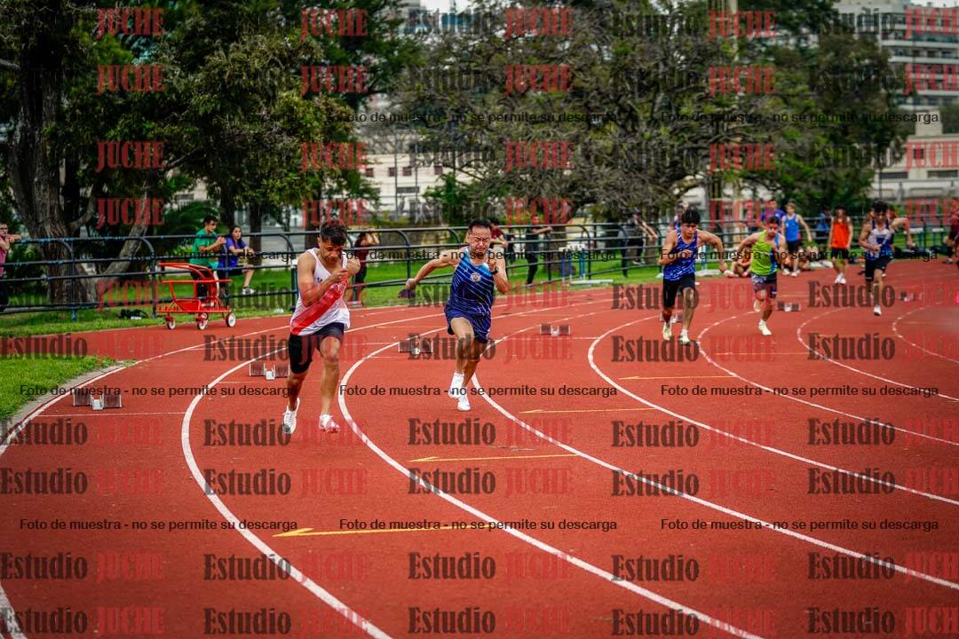 Fotos de los 200 m de varones