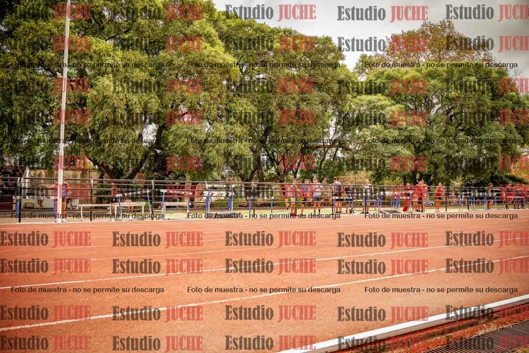 Fotos de los 100 m llanos de varones
