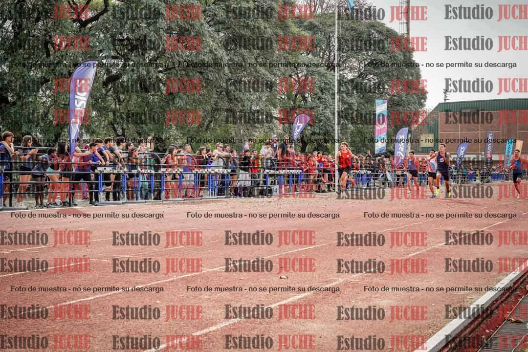 Fotos de los 100 m llanos de varones - decatlón 1