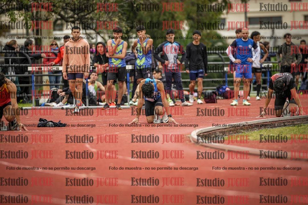 Fotos de los 200 m llanos de varones