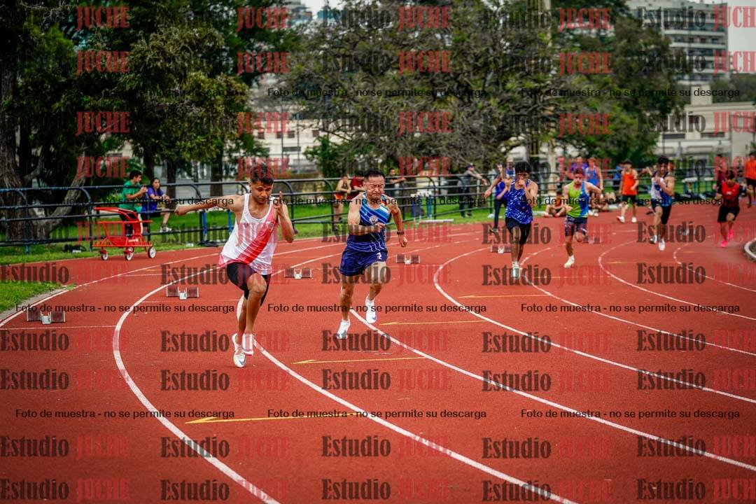 Fotos de los 200 m de varones