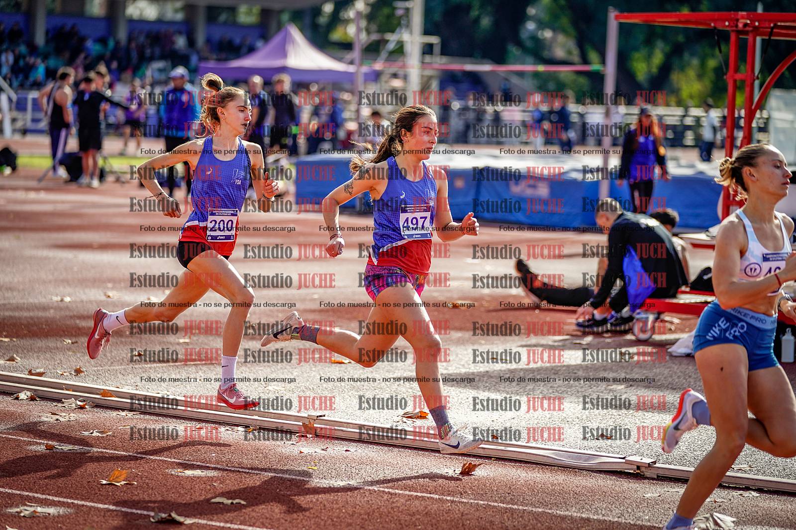 Fotos de los 800 m de mujeres