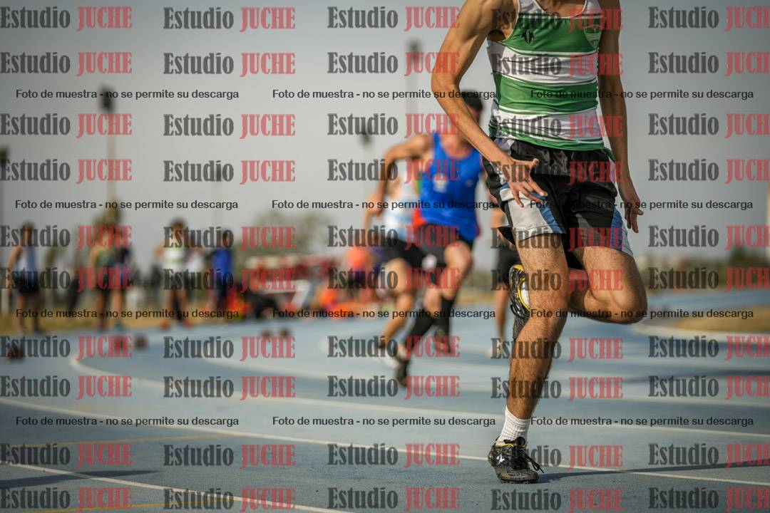 Fotos de los 200 m llanos de varones