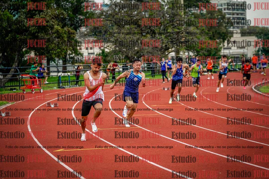 Fotos de los 200 m de varones