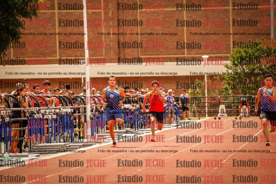 Fotos de los 100 m llanos de varones