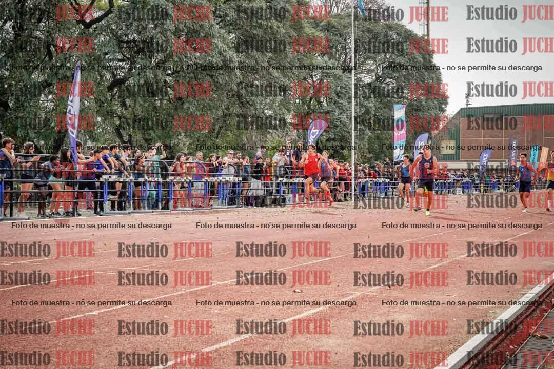 Fotos de los 100 m llanos de varones - decatlón 1