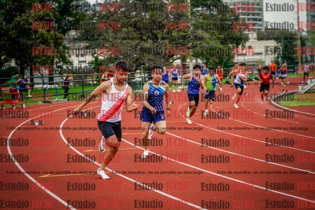Fotos de los 200 m de varones