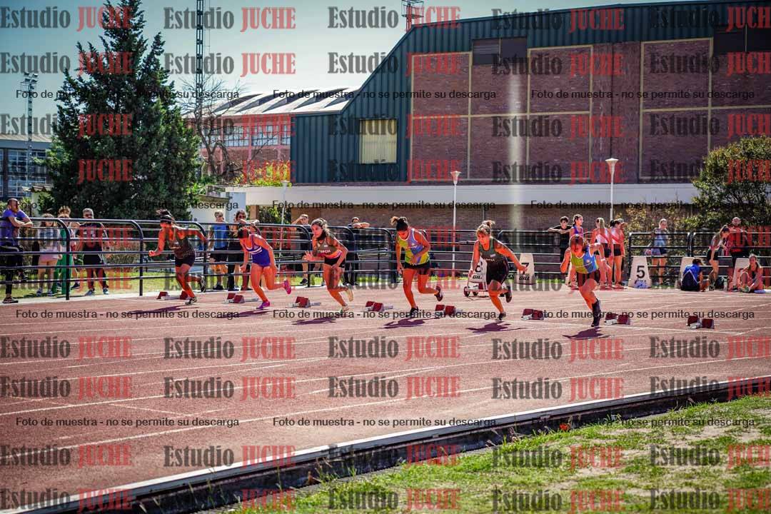 Fotos de los 100 m llanos de mujeres