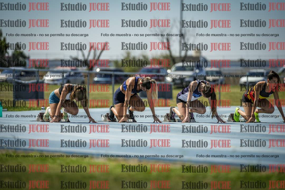 Fotos de los 100 m llanos de mujeres