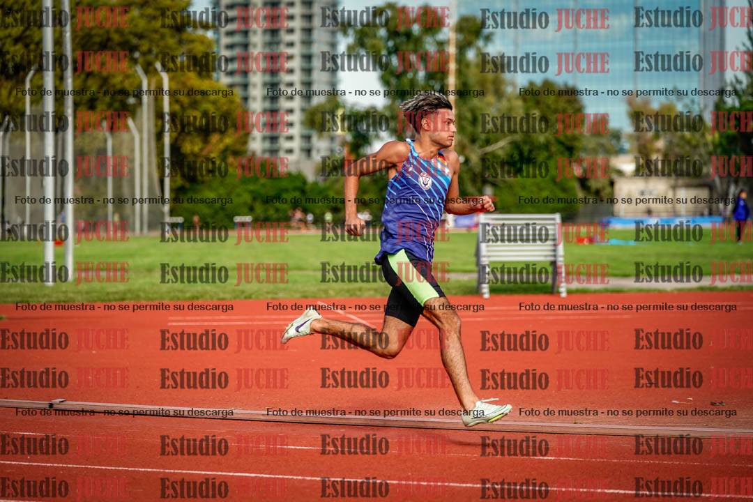 Fotos de los 200 m llanos de varones