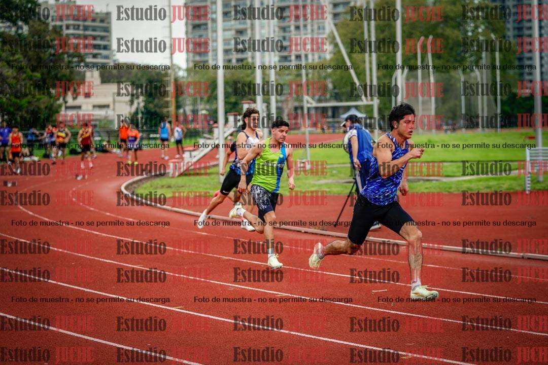 Fotos de los 200 m de varones