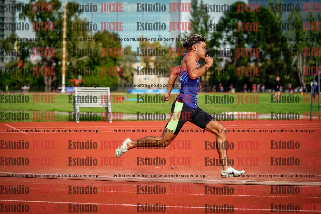 Fotos de los 200 m llanos de varones