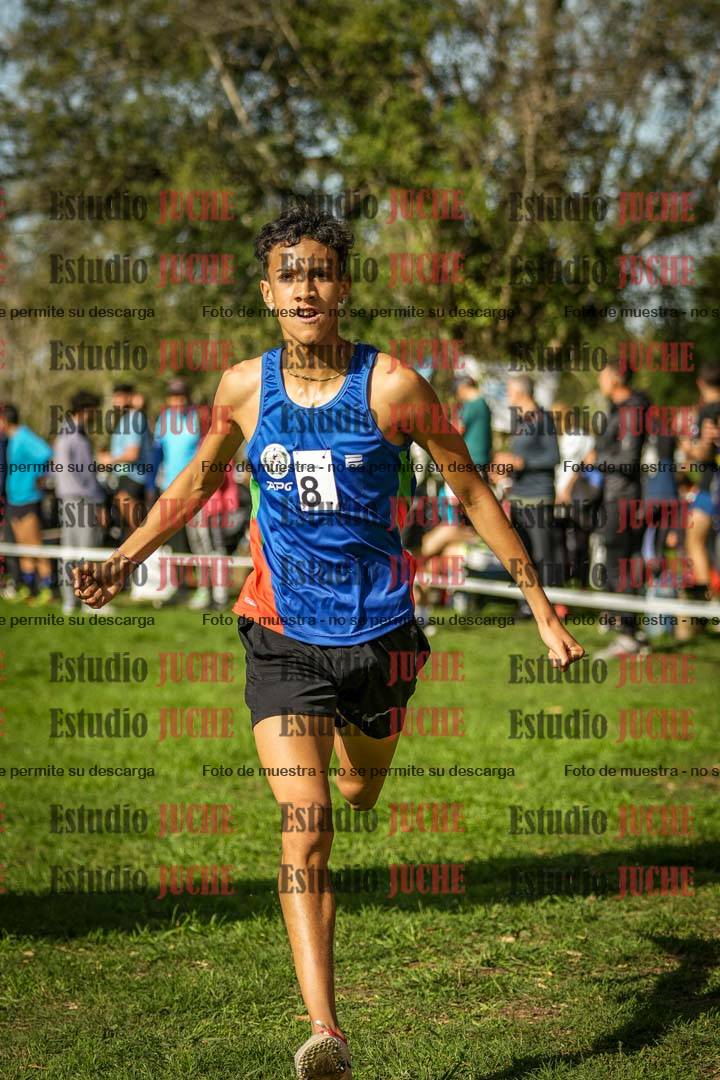 Fotos de la llegada del cross de 3000 m