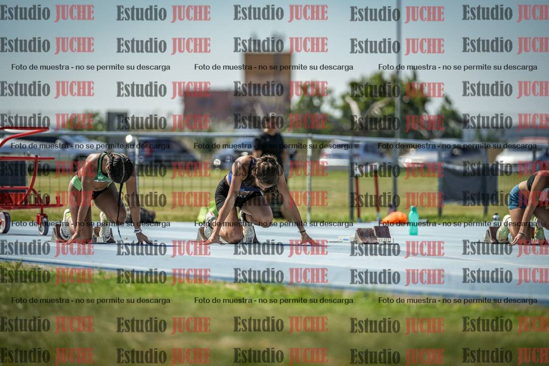 Fotos de los 100 m llanos de mujeres